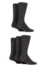 Load image into Gallery viewer, Mens 5 Pair Farah Classic Plain Bamboo Socks