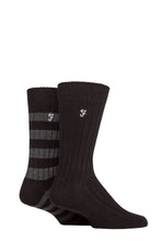 Load image into Gallery viewer, Mens 2 Pair Farah Bamboo Boot Socks