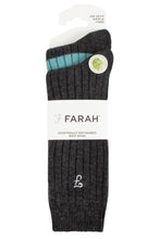 Load image into Gallery viewer, Mens 2 Pair Farah Bamboo Boot Socks