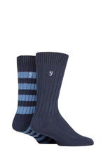 Load image into Gallery viewer, Mens 2 Pair Farah Bamboo Boot Socks