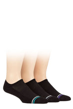 Load image into Gallery viewer, Mens 3 Pair Farah Bamboo No Show Socks