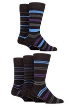 Load image into Gallery viewer, Mens 5 Pair Farah Argyle, Patterned and Striped Bamboo Socks
