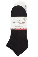 Load image into Gallery viewer, Mens 3 Pair GRANDSLAM Bamboo Sports Trainer Socks