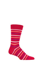 Load image into Gallery viewer, Mens 1 Pair SOCKSHOP Colour Burst Bamboo Socks with Smooth Toe Seams