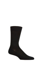 Load image into Gallery viewer, Mens 1 Pair SOCKSHOP of London Luxury Fine Rib Bamboo Socks