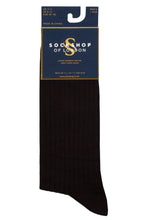 Load image into Gallery viewer, Mens 1 Pair SOCKSHOP of London Luxury Fine Rib Bamboo Socks