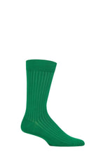 Load image into Gallery viewer, Mens 1 Pair SOCKSHOP of London Luxury Fine Rib Bamboo Socks