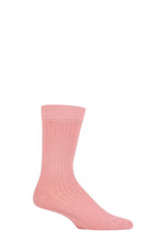 Load image into Gallery viewer, Mens 1 Pair SOCKSHOP of London Luxury Fine Rib Bamboo Socks