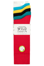 Load image into Gallery viewer, Mens 5 Pair SOCKSHOP Wildfeet Plain Bamboo Socks