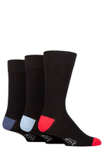 Load image into Gallery viewer, Mens 3 Pair SOCKSHOP Wildfeet Patterned Spots and Stripes Bamboo Socks