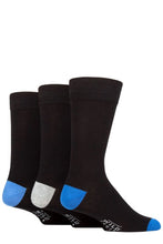 Load image into Gallery viewer, Mens 3 Pair SOCKSHOP Wildfeet Patterned Spots and Stripes Bamboo Socks