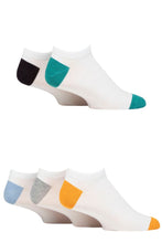 Load image into Gallery viewer, Mens 5 Pair SOCKSHOP Wildfeet Bamboo Trainer Socks