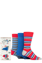 Load image into Gallery viewer, Mens 3 Pair SOCKSHOP Wildfeet Tree Gift Boxed Bamboo Socks