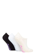 Load image into Gallery viewer, Ladies 3 Pair Jeep Bamboo No Show Socks