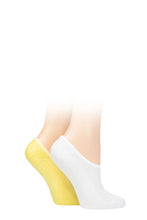 Load image into Gallery viewer, Ladies 2 Pair SOCKSHOP Wildfeet Plain Cushioned Bamboo Shoe Liners