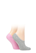 Load image into Gallery viewer, Ladies 2 Pair SOCKSHOP Wildfeet Plain Cushioned Bamboo Shoe Liners