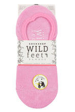 Load image into Gallery viewer, Ladies 2 Pair SOCKSHOP Wildfeet Plain Cushioned Bamboo Shoe Liners