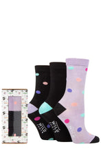 Load image into Gallery viewer, Ladies 3 Pair SOCKSHOP Wildfeet Bamboo Gift Box