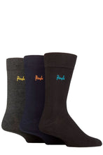 Load image into Gallery viewer, Mens 3 Pair Pringle Plain Rupert Bamboo Socks