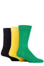 Load image into Gallery viewer, Mens 3 Pair Pringle Plain Rupert Bamboo Socks