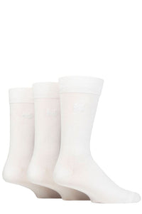 Mens 3 Pair Pringle Plain Rupert Bamboo Socks