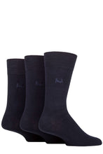 Load image into Gallery viewer, Mens 3 Pair Pringle Gentle Grip Bamboo Socks