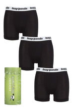 Load image into Gallery viewer, Mens 3 Pack SOCKSHOP Lazy Panda Bamboo Hipster Trunks