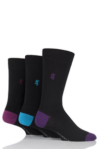 Mens 3 Pair Pringle of Scotland Classic Bamboo Plain Socks