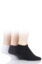 Load image into Gallery viewer, Mens 3 Pair Pringle Black Label Bamboo Trainer Socks