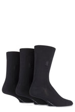 Load image into Gallery viewer, Mens 3 Pair Pringle Of Scotland Classic Bamboo Rib Socks