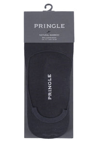 Mens 3 Pair Pringle Black Label Bamboo Loafer Socks