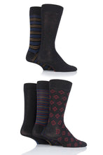 Load image into Gallery viewer, Mens 5 Pair SockShop Bamboo Suit Socks