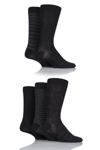 Mens 5 Pair SockShop Bamboo Suit Socks