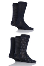 Load image into Gallery viewer, Mens 5 Pair SockShop Bamboo Suit Socks