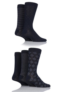 Mens 5 Pair SockShop Bamboo Suit Socks