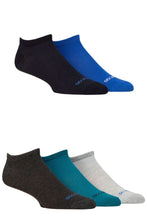 Load image into Gallery viewer, Mens 5 Pair SOCKSHOP Bamboo Mesh Trainer Socks