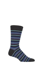 Load image into Gallery viewer, Mens 1 Pair SOCKSHOP Colour Burst Bamboo Socks with Smooth Toe Seams
