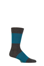 Load image into Gallery viewer, Mens 1 Pair SOCKSHOP Colour Burst Bamboo Socks with Smooth Toe Seams