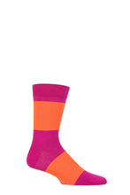 Load image into Gallery viewer, Mens 1 Pair SOCKSHOP Colour Burst Bamboo Socks with Smooth Toe Seams