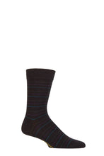 Load image into Gallery viewer, Mens 1 Pair SOCKSHOP Colour Burst Bamboo Socks with Smooth Toe Seams