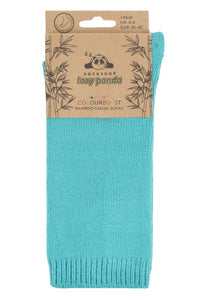 Ladies 1 Pair Lazy Panda Bamboo Socks