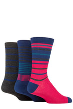 Load image into Gallery viewer, Mens 3 Pair SOCKSHOP Half Cushion Gentle Bamboo Socks