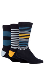 Load image into Gallery viewer, Mens 3 Pair SOCKSHOP Half Cushion Gentle Bamboo Socks