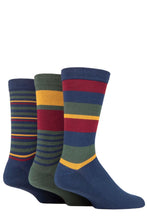 Load image into Gallery viewer, Mens 3 Pair SOCKSHOP Half Cushion Gentle Bamboo Socks
