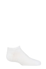 Load image into Gallery viewer, Boys and Girls 1 Pair SOCKSHOP Plain Bamboo No Show Socks with Smooth Toe Seams