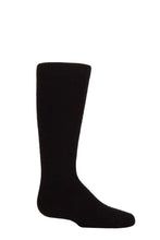 Load image into Gallery viewer, Boys and Girls 1 Pair SOCKSHOP Plain Wellyboot Full Cushion Bamboo Socks with Comfort Cuff and Smooth Toe Seams