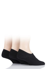 Load image into Gallery viewer, Mens 3 Pair SOCKSHOP Plain Hi Cut Bamboo Liners