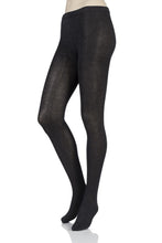 Load image into Gallery viewer, Ladies 1 Pair SOCKSHOP Plain Bamboo Tights with Smooth Toe Seams