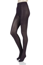 Load image into Gallery viewer, Ladies 1 Pair SOCKSHOP Plain Bamboo Tights with Smooth Toe Seams