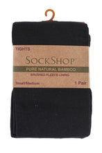 Load image into Gallery viewer, Ladies 1 Pair SockShop Brushed Inside Bamboo Tights